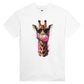 Giraffe Bubblegum T-Shirt (Heavyweight Unisex)