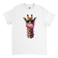 Giraffe Bubblegum T-Shirt (Heavyweight Unisex)
