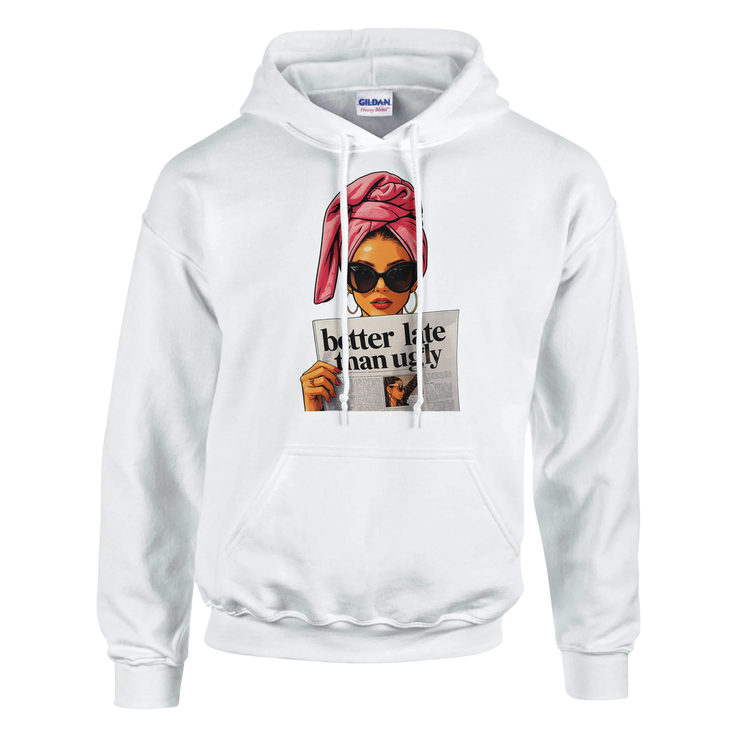 Better Late Than Ugly – Classic Unisex Hoodie