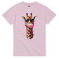 Giraffe Bubblegum T-Shirt (Heavyweight Unisex)