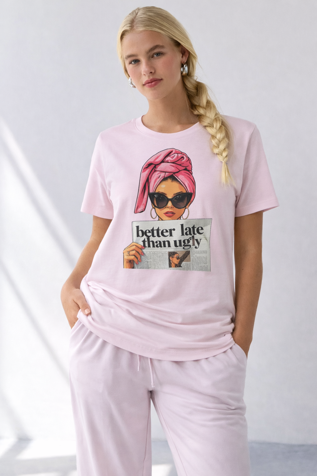 Better Late Than Ugly – Women’s Relaxed Tee