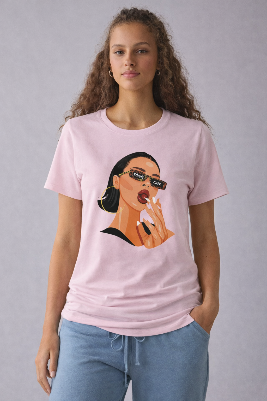 I Don’t Care – Women’s Relaxed T-shirt