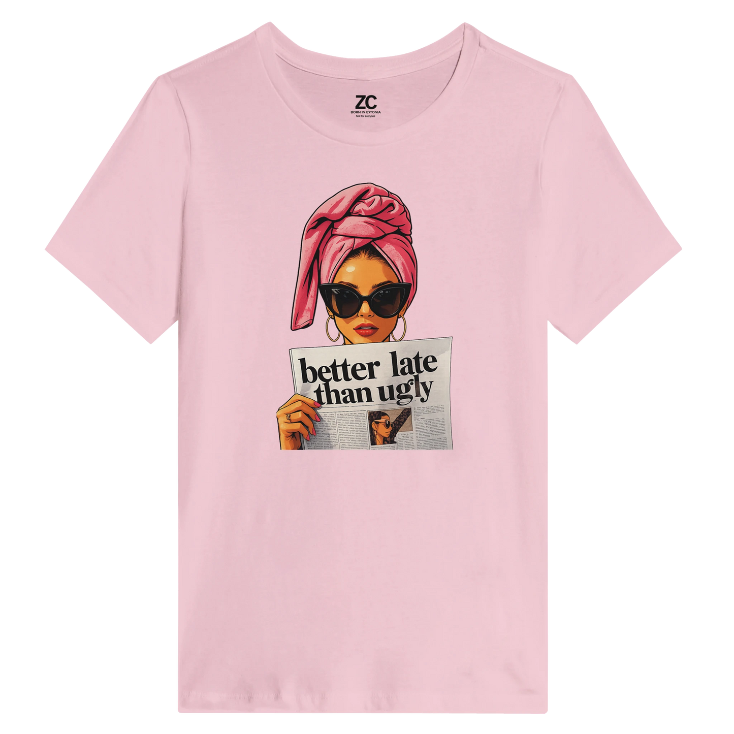 Better Late Than Ugly – Women’s Relaxed Tee